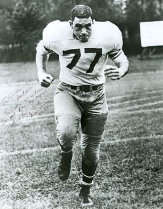 Paul Zimmerman as a Stanford football player.